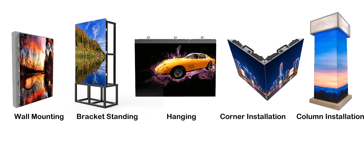 ENOR INDOOR LED display screen HPRO Series LED screen applications