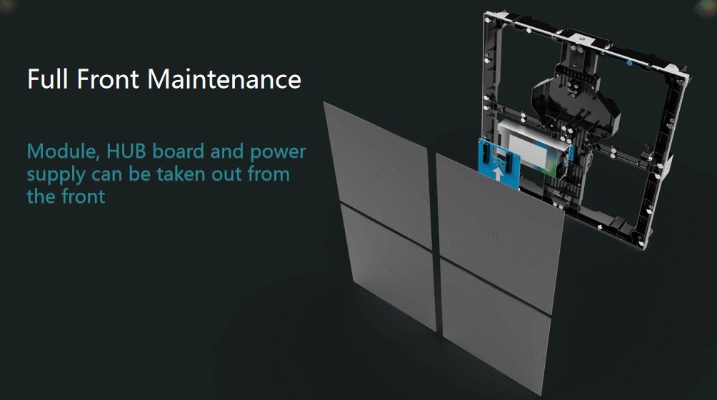 ENOR INDOOR LED display screen HPRO Series maintenance