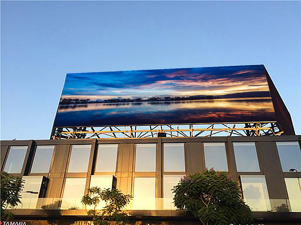 outdoor addvertising led wall