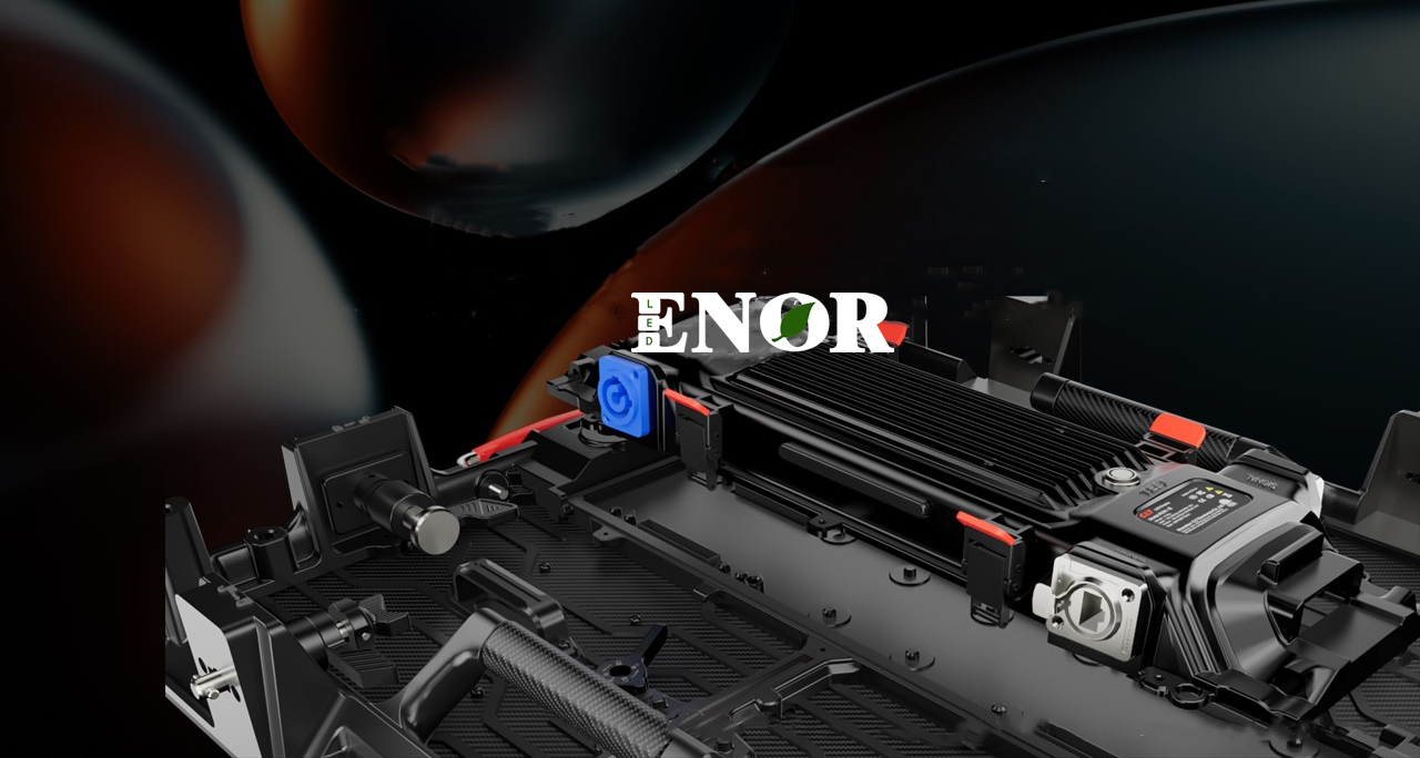 ENOR rental LED display R sersies back