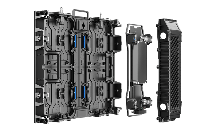 High quality LA series Rental LED display screen structure